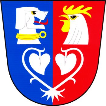 Coat of arms (crest) of Radošovice (Benešov)