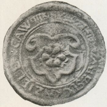 Seal (pečeť) of Želetava