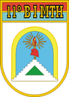 Coat of arms (crest) of the 11th Mountain Infantry Battalion, Brazilian Army