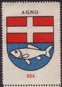 Wappen von/Blason de Agno (Ticino)