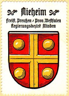Wappen von Nieheim/Coat of arms (crest) of Nieheim