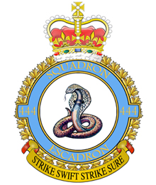 Coat of arms (crest) of the No 444 Squadron, Royal Canadian Air Force