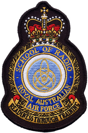 Coat of arms (crest) of the School of Radio, Royal Australian Air Force