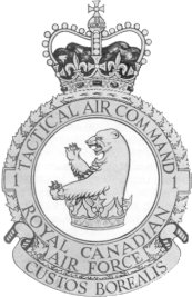 Coat of arms (crest) of the Tactical Air Command, Royal Canadian Air Force