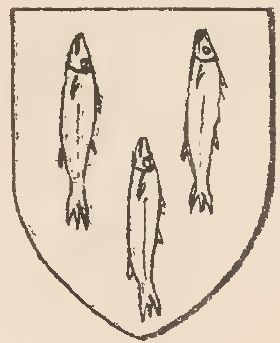 Arms (crest) of Godfrey de Lucy