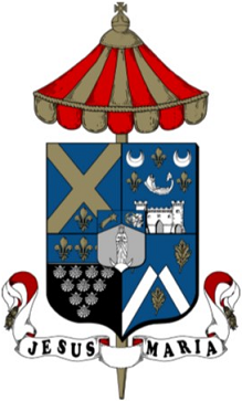 Arms (crest) of Basilica of St. Gervais, Avranches