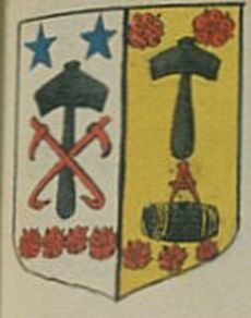 Arms (crest) of Coopers in Wasselonne