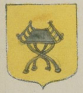 Arms (crest) of Hatters and Dyers in Bayeux
