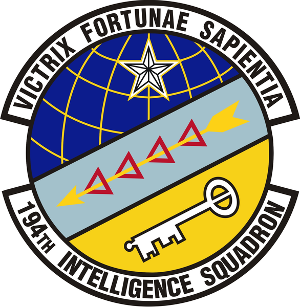 File:194th Intelligence Squadron, US Air Force.png