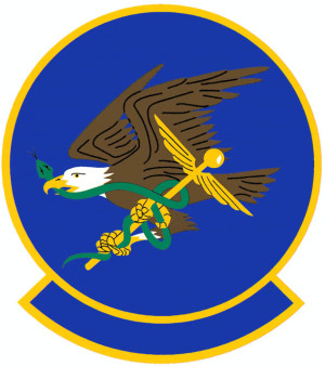 Coat of arms (crest) of the 325th Operational Medical Readiness Squadron, US Air Force