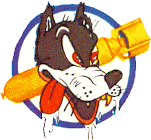 Coat of arms (crest) of the 377th Bombardment Squadron, USAAF