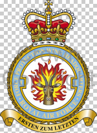 Coat of arms (crest) of the No 1 Force Protection Wing, Royal Air Force