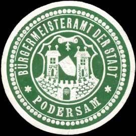 Seal of Podbořany