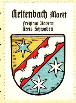 Wappen von Markt Rettenbach/Coat of arms (crest) of Markt Rettenbach