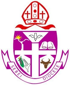 Arms (crest) of Diocese of Sebei