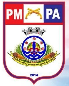 Coat of arms (crest) of 32nd Military Police Battalion Sentinelado do Tocantins, Military Police of Pará