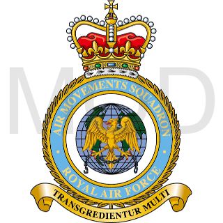 Coat of arms (crest) of the Air Movements Squadron, Royal Air Force