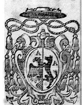 Arms of Alessandro Campeggi