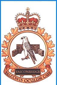 Coat of arms (crest) of the Canadian Forces Station Falconbridge, Canada