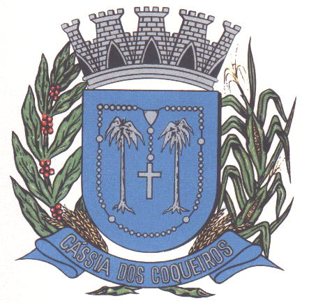 Arms of Cássia dos Coqueiros