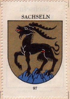 Wappen von/Blason de Sachseln