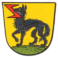 Wappen von Wolfsheim/Arms (crest) of Wolfsheim