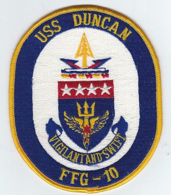 Frigate USS Duncan (FFG-10) - Heraldry of the World