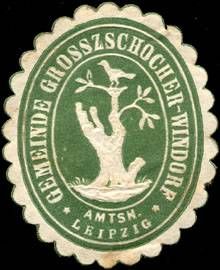 Wappen von Großzschocher-Windorf / Arms of Großzschocher-Windorf