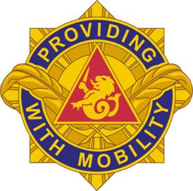 Arms of 57th Transportation Battalion, US Army