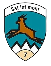 Coat of arms (crest) of Mountain Infantry Battalion 7, Swiss Army