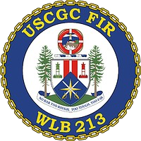 Coat of arms (crest) of USCGC Fir (WLB-213)