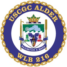 Coat of arms (crest) of USCGS Alder (WLB-216)