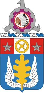Coat of arms (crest) of the 168th Support Battalion, US Army