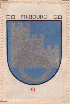 Wappen von/Blason de Fribourg (Switzerland)