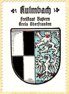 Wappen von Kulmbach/Coat of arms (crest) of Kulmbach