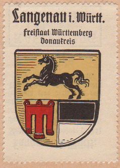 Wappen von Langenau (Württemberg)