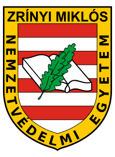 Blason de Miklos Zrinyi National Defence University, Hungary/Arms (crest) of Miklos Zrinyi National Defence University, Hungary