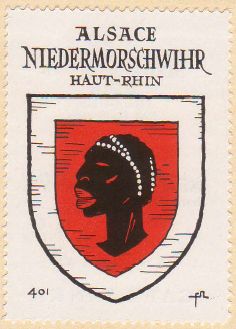 Blason de Niedermorschwihr/Coat of arms (crest) of {{PAGENAME