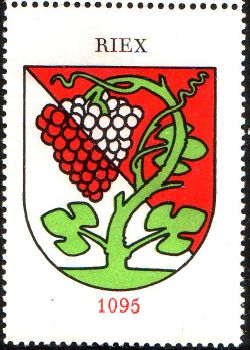 Wappen von/Blason de Riex