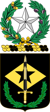 Coat of arms (crest) of the 49th Finance Battalion, Texas Army National Guard