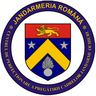 Coat of arms (crest) of Gendarmerie Training Centre in Ochiuri