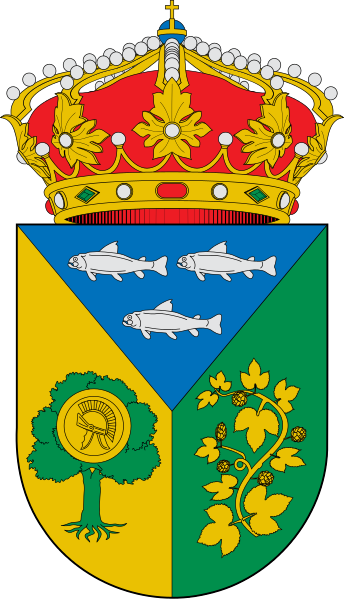 Escudo de Llamas de la Ribera/Arms (crest) of Llamas de la Ribera