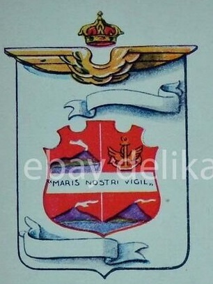 Coat of arms (crest) of the Lower Tyrrhenian Aviation Command, Regia Aeronautica