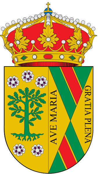 Escudo de Robledillo de la Jara/Arms (crest) of Robledillo de la Jara