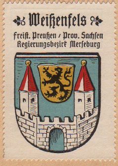 Wappen von Weissenfels/Coat of arms (crest) of Weissenfels