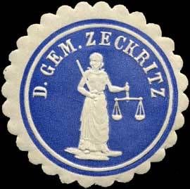 Wappen von Zeckritz / Arms of Zeckritz