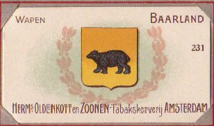 Wapen van Baarland/Arms (crest) of Baarland