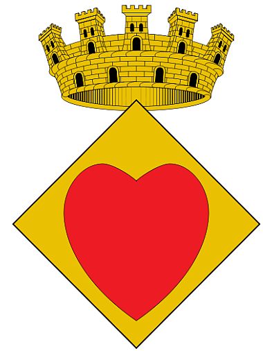 Escudo de Corçà/Arms (crest) of Corçà