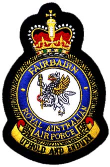 Coat of arms (crest) of the Royal Australian Air Force Fairbairn