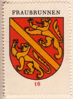 Wappen von/Blason de Fraubrunnen